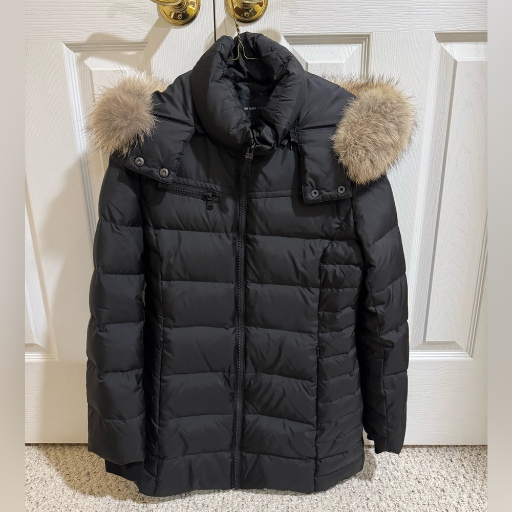 Marc New York by Andrew Marc Down Jacket Size Small Black